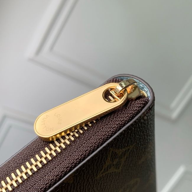 Louis Vuitton Zippy Wallet M28278 blue
