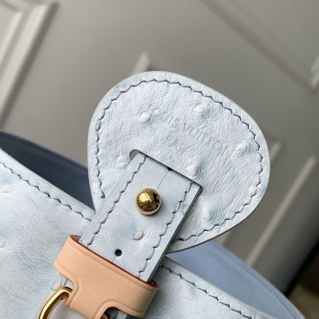 Louis Vuitton All In BB Ostrich M29479 light blue
