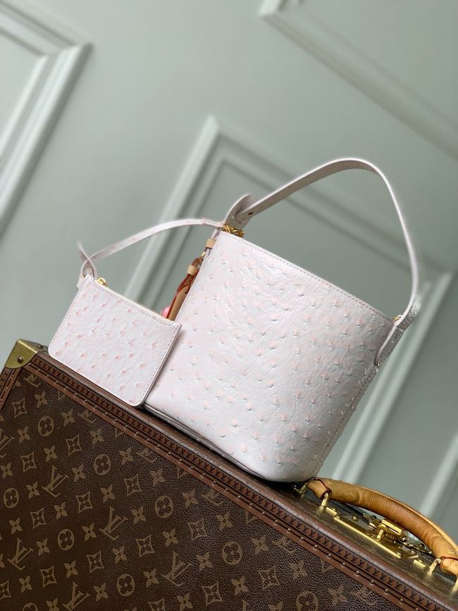 Louis Vuitton All In BB Ostrich M29479 light pink