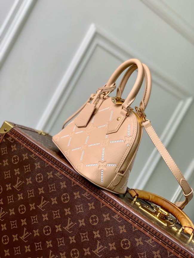 Louis Vuitton Alma BB M28458 Hazelnut Couture Louis Vuitton Alma BB M28458 Hazelnut Couture