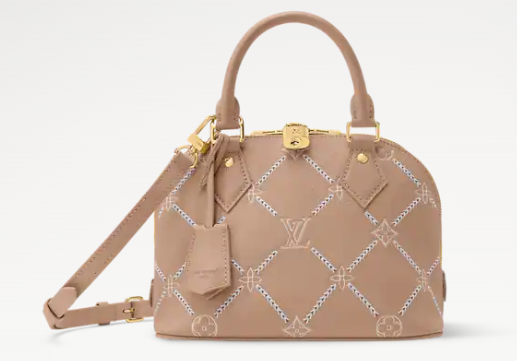 Louis Vuitton Alma BB M28458 Hazelnut Couture