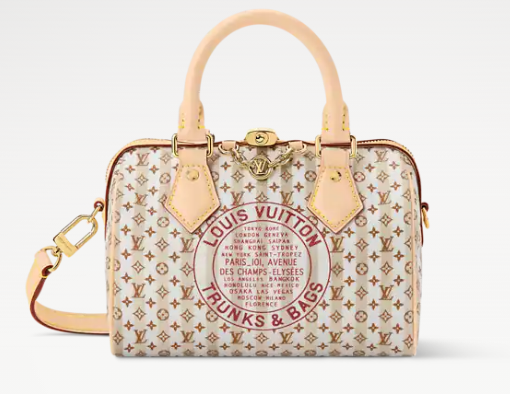 Louis Vuitton NEW Speedy Bandouliere 20 M29459 Nude Rose