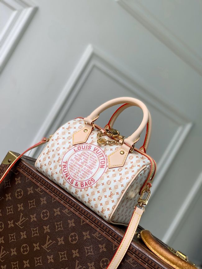 Louis Vuitton NEW Speedy Bandouliere 20 M29459 Nude Rose Louis Vuitton NEW Speedy Bandouliere 20 M29459 Nude Rose