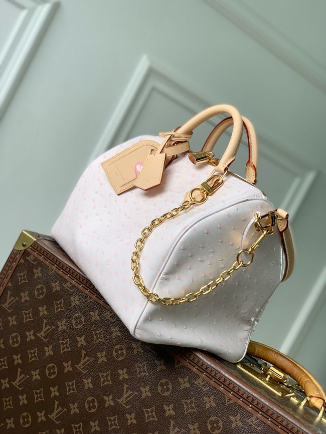 Louis Vuitton NEW Speedy Soft 30 M41112 light pink