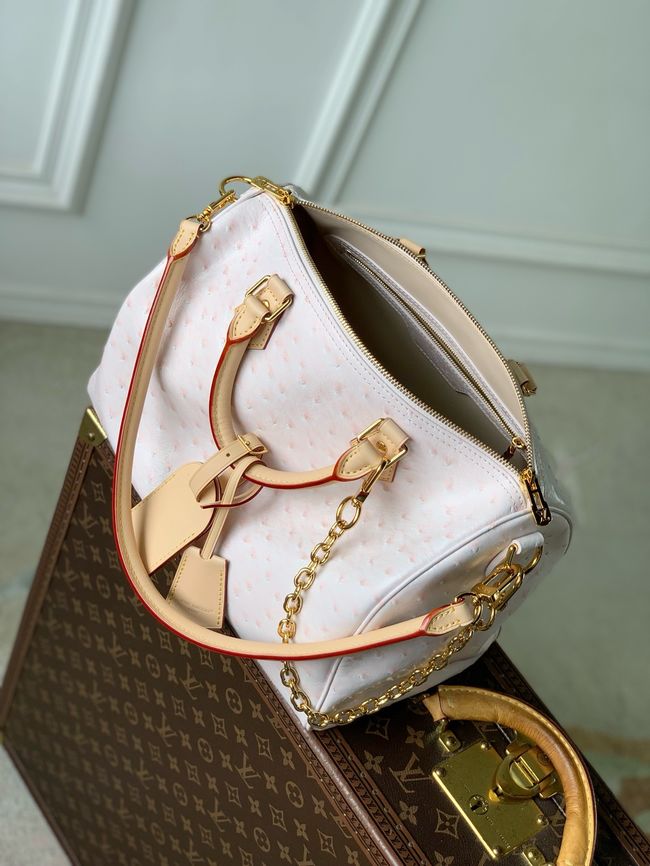 Louis Vuitton NEW Speedy Soft 30 M41112 light pink