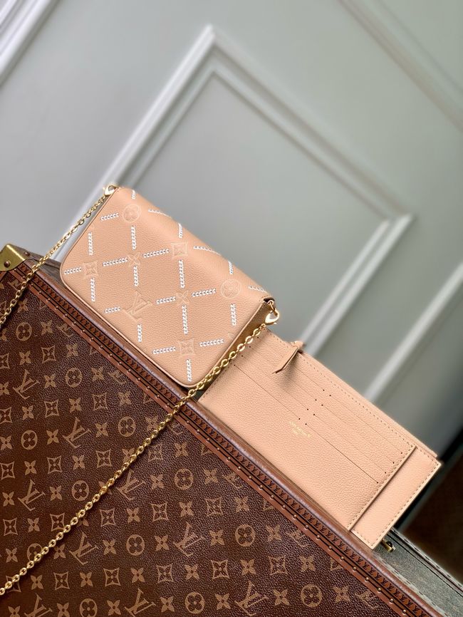 Louis Vuitton Pochette Felicie M29482 Hazelnut Couture Louis Vuitton Pochette Felicie M29482 Hazelnut Couture