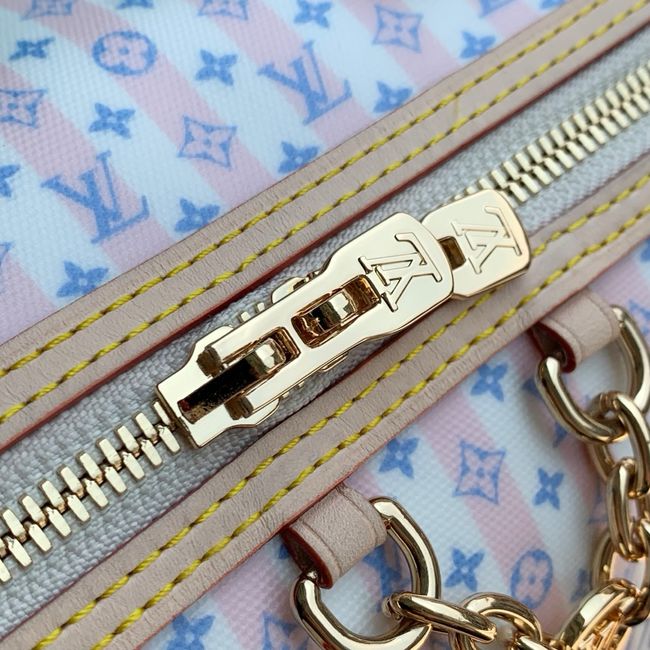 Louis Vuitton Speedy Bandouliere 20 M28668 Stamp Blue Louis Vuitton Speedy Bandouliere 20 M28668 Stamp Blue