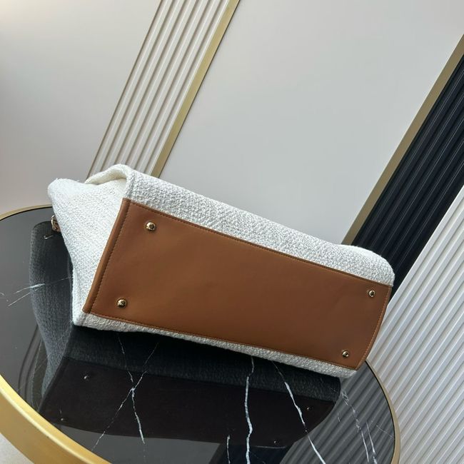 CHANEL Shopping Bag AS3251 white&Apricot CHANEL Shopping Bag AS3251 white&Apricot