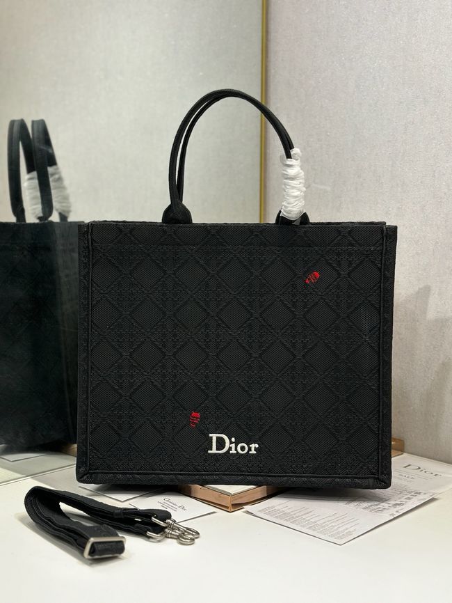 Large Dior Book Tote Book Cover Embroidery TSH295-1
