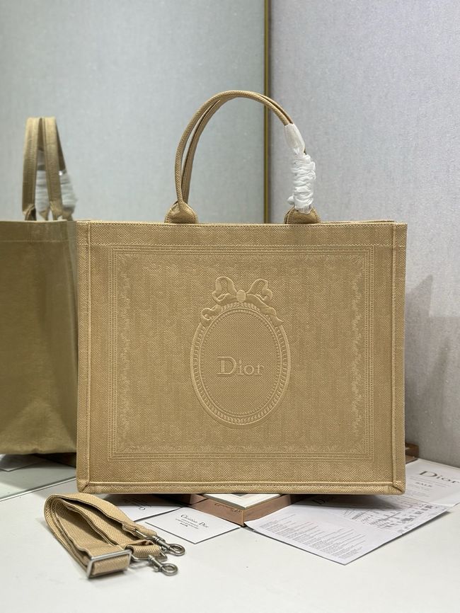 Large Dior Book Tote Book Cover Embroidery TSH295-2