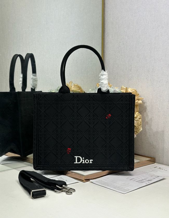Medium Dior Book Tote with Strap M1354PEH-1