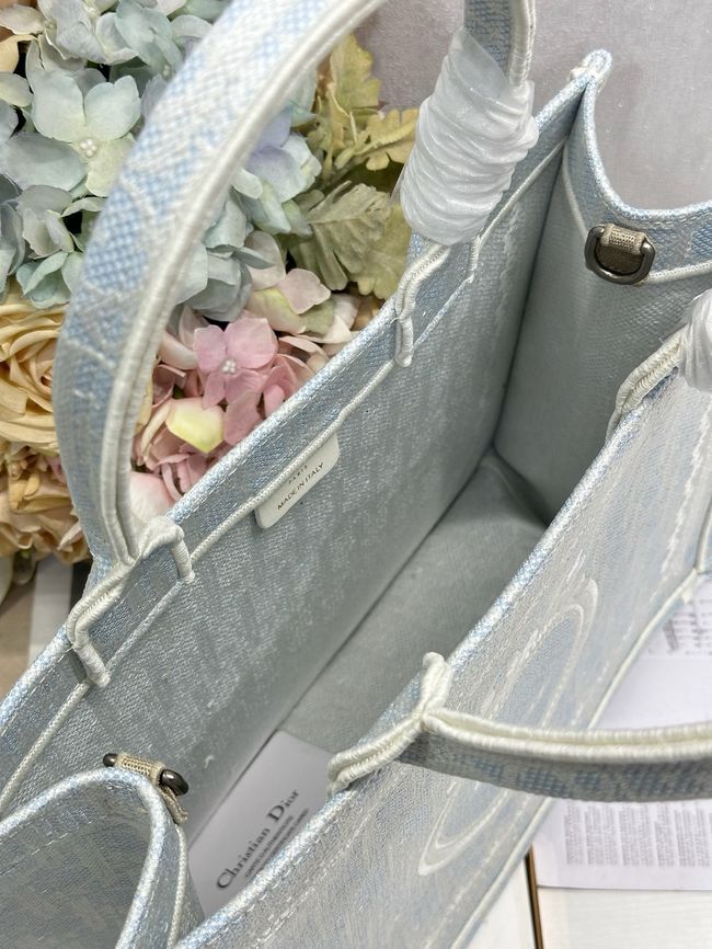 Medium Dior Book Tote with Strap M1354PEH-3 Medium Dior Book Tote with Strap M1354PEH-3