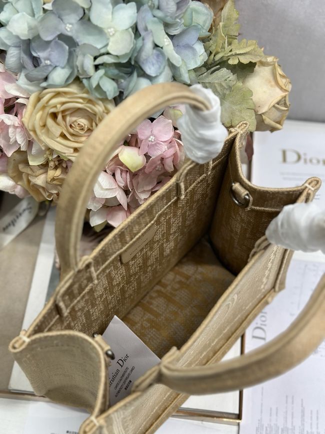 Small Dior Book Tote with Strap M1404PE-2
