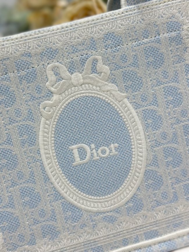 Small Dior Book Tote with Strap M1404PE-3
