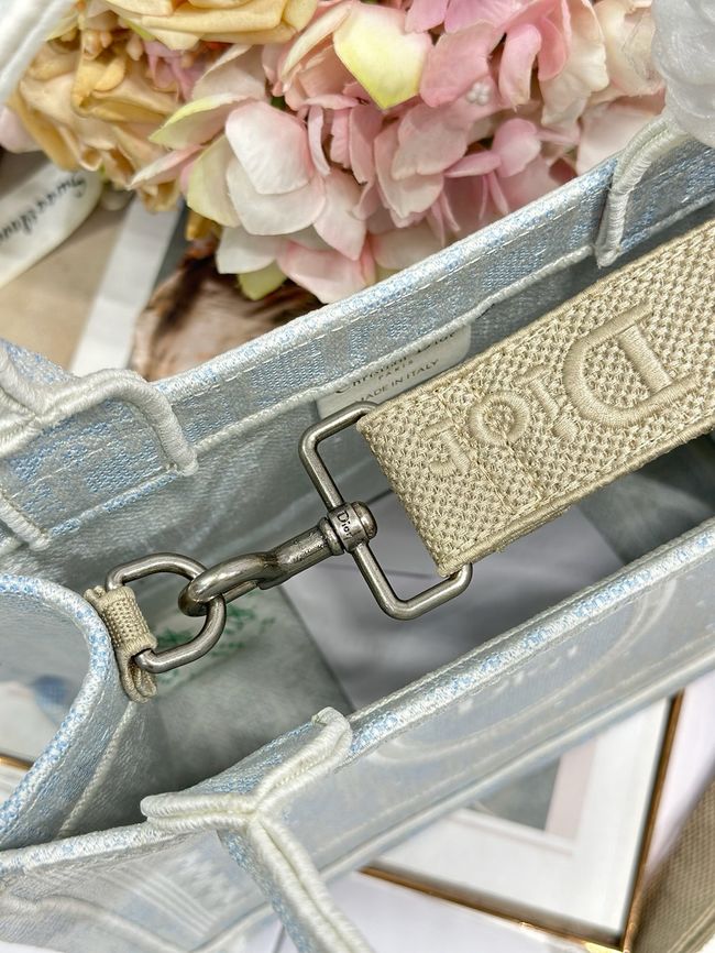 Small Dior Book Tote with Strap M1404PE-3