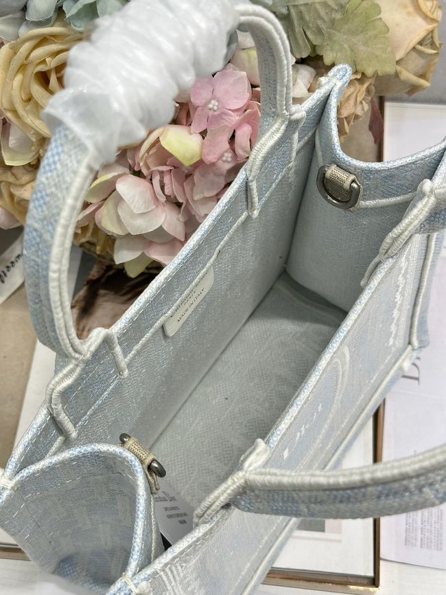 Small Dior Book Tote with Strap M1404PE-3