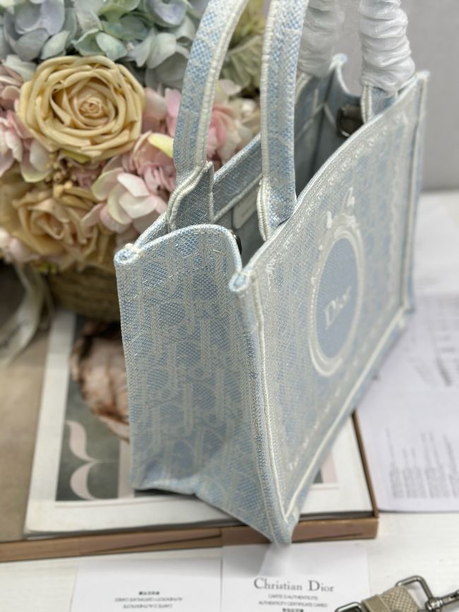 Small Dior Book Tote with Strap M1404PE-3