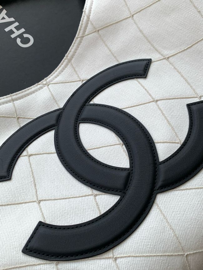 CHANEL Small Shopping Bag AS6191 white