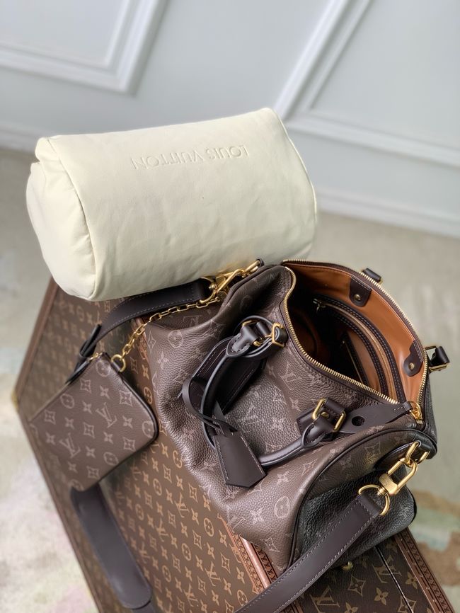 Louis Vuitton Speedy P9 Bandouliere 30 M14077 Chocolate Louis Vuitton Speedy P9 Bandouliere 30 M14077 Chocolate