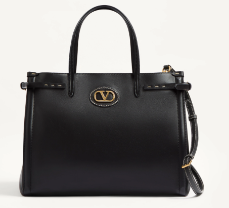 VALENTINO ANTIBES medium leather bag YB0D16 BLACK