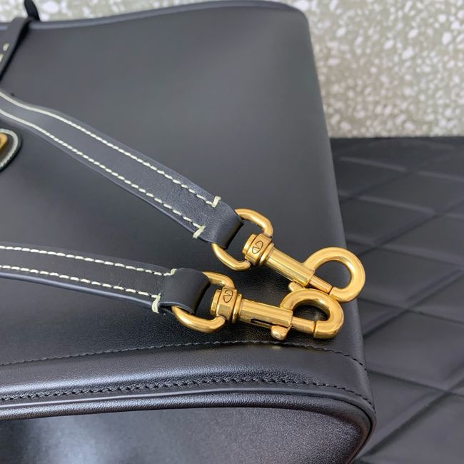 VALENTINO ANTIBES medium leather bag YB0D16 BLACK