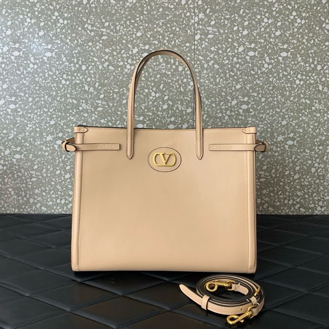 VALENTINO ANTIBES medium leather bag YB0D16 cream