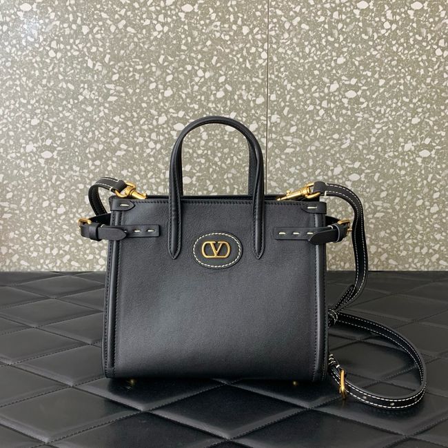 VALENTINO ANTIBES small leather bag WB0R20 BLACK
