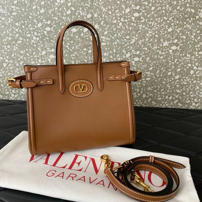 VALENTINO ANTIBES small leather bag WB0R20 camel VALENTINO ANTIBES small leather bag WB0R20 camel