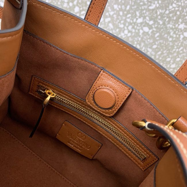 VALENTINO ANTIBES small leather bag WB0R20 camel VALENTINO ANTIBES small leather bag WB0R20 camel