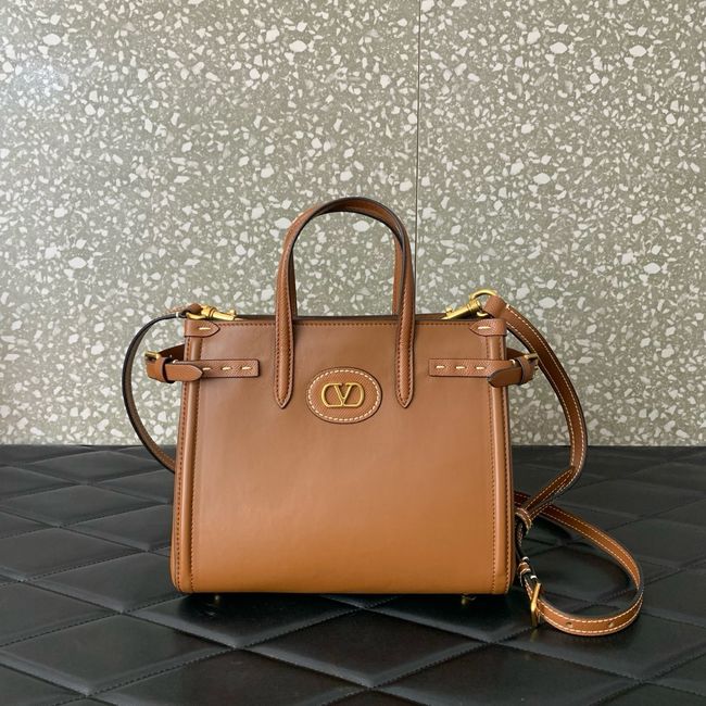 VALENTINO ANTIBES small leather bag WB0R20 camel