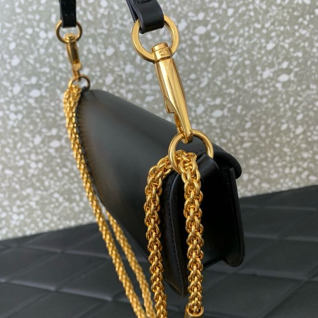 VALENTINO LOCO VLOGO SIGNATURE Small Leather bag WB0K53 BLACK VALENTINO LOCO VLOGO SIGNATURE Small Leather bag WB0K53 BLACK