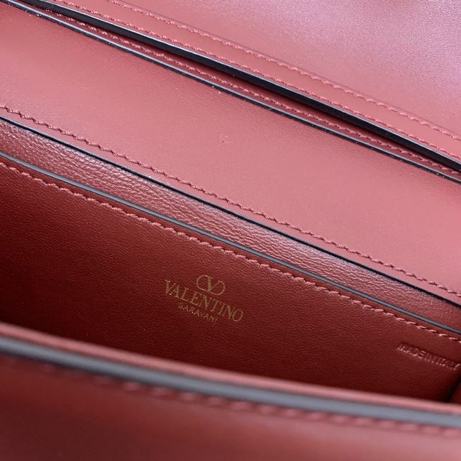 VALENTINO LOCO VLOGO SIGNATURE Small Leather bag WB0K53 burgundy VALENTINO LOCO VLOGO SIGNATURE Small Leather bag WB0K53 burgundy