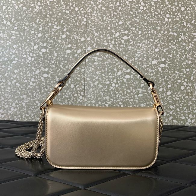 VALENTINO MINI LOCO imitation crystal shoulder bag WB0K53K gold VALENTINO MINI LOCO imitation crystal shoulder bag WB0K53K gold