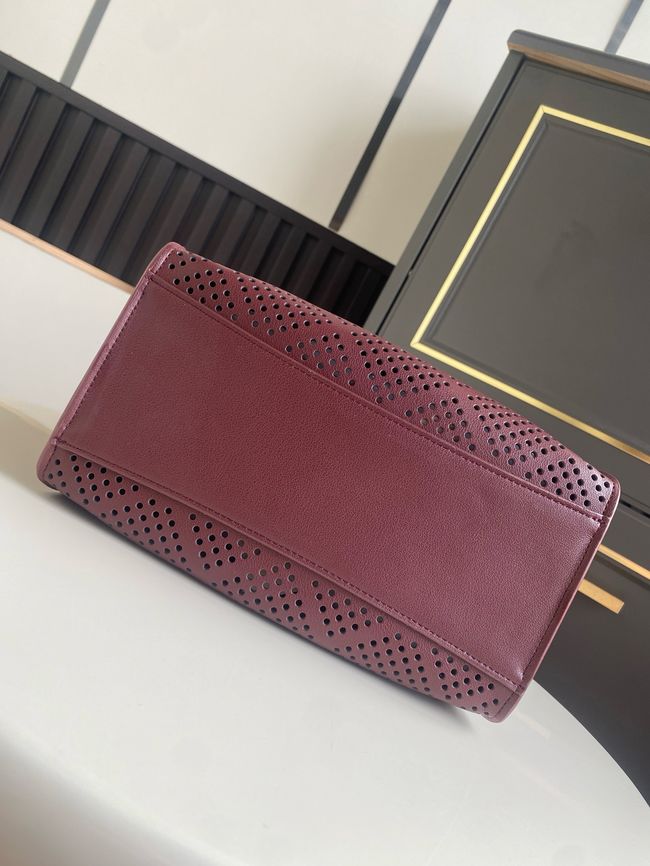 CHANEL 25 Mini Handbag AS5631 Burgundy CHANEL 25 Mini Handbag AS5631 Burgundy