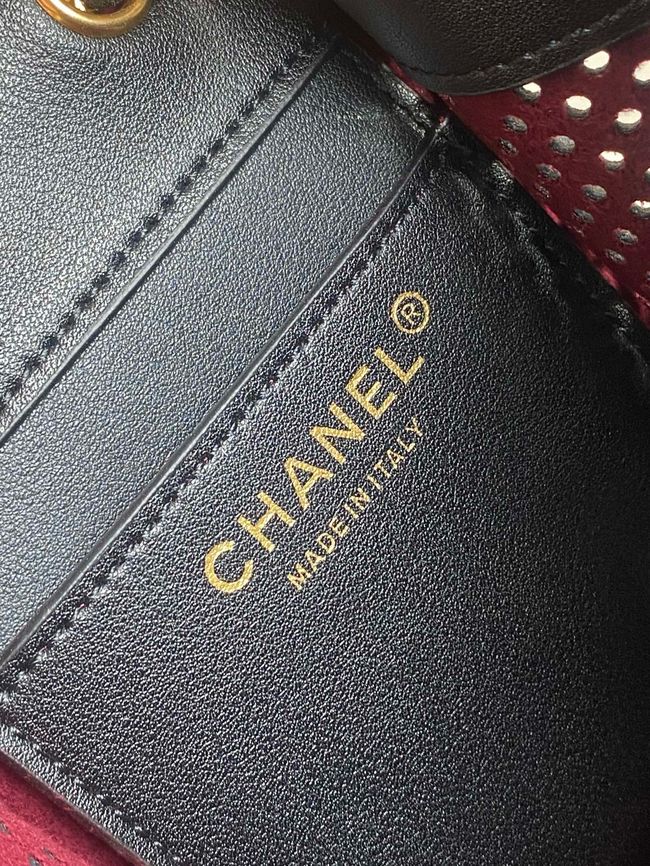 CHANEL 25 Mini Handbag AS5631 black