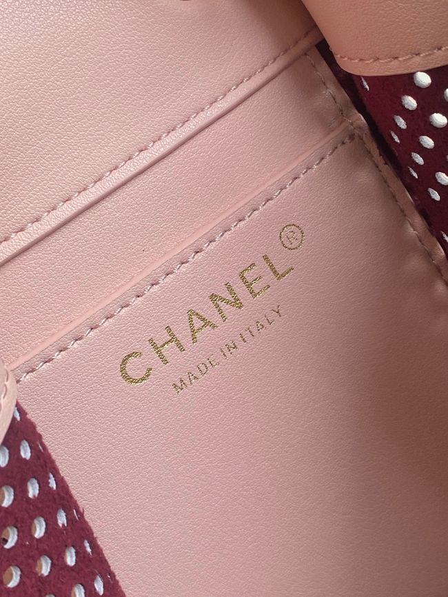 CHANEL 25 Mini Handbag AS5631 pink