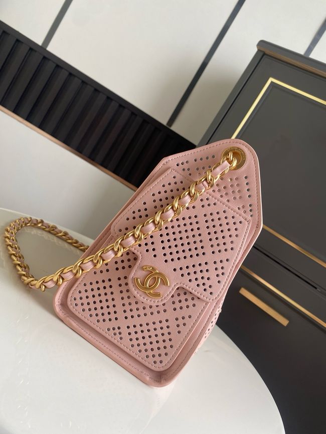 CHANEL 25 Mini Handbag AS5631 pink