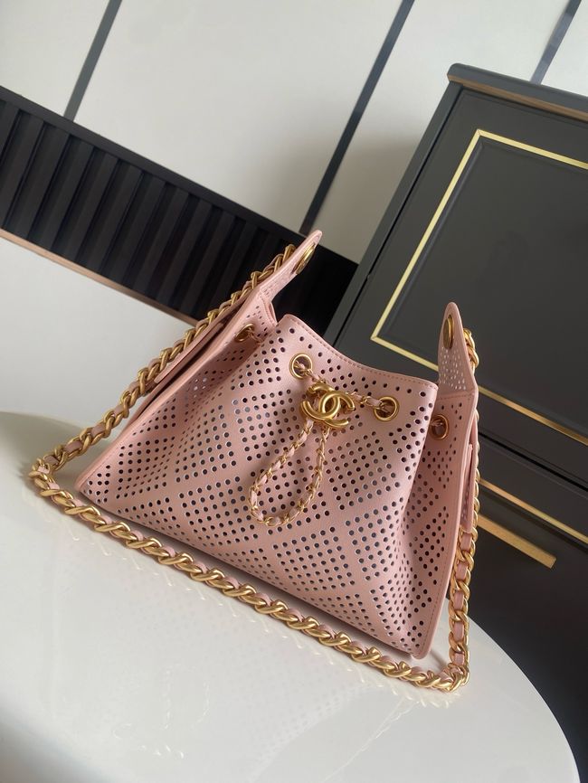 CHANEL 25 Mini Handbag AS5631 pink