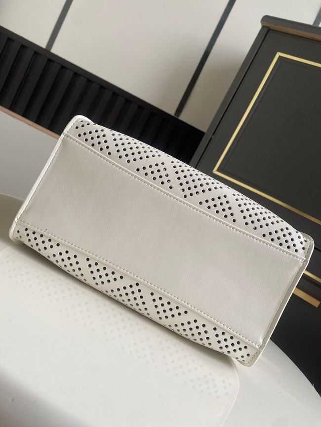 CHANEL 25 Mini Handbag AS5631 white