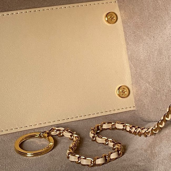 Chanel Small Shopping Bag AS6243 apricot