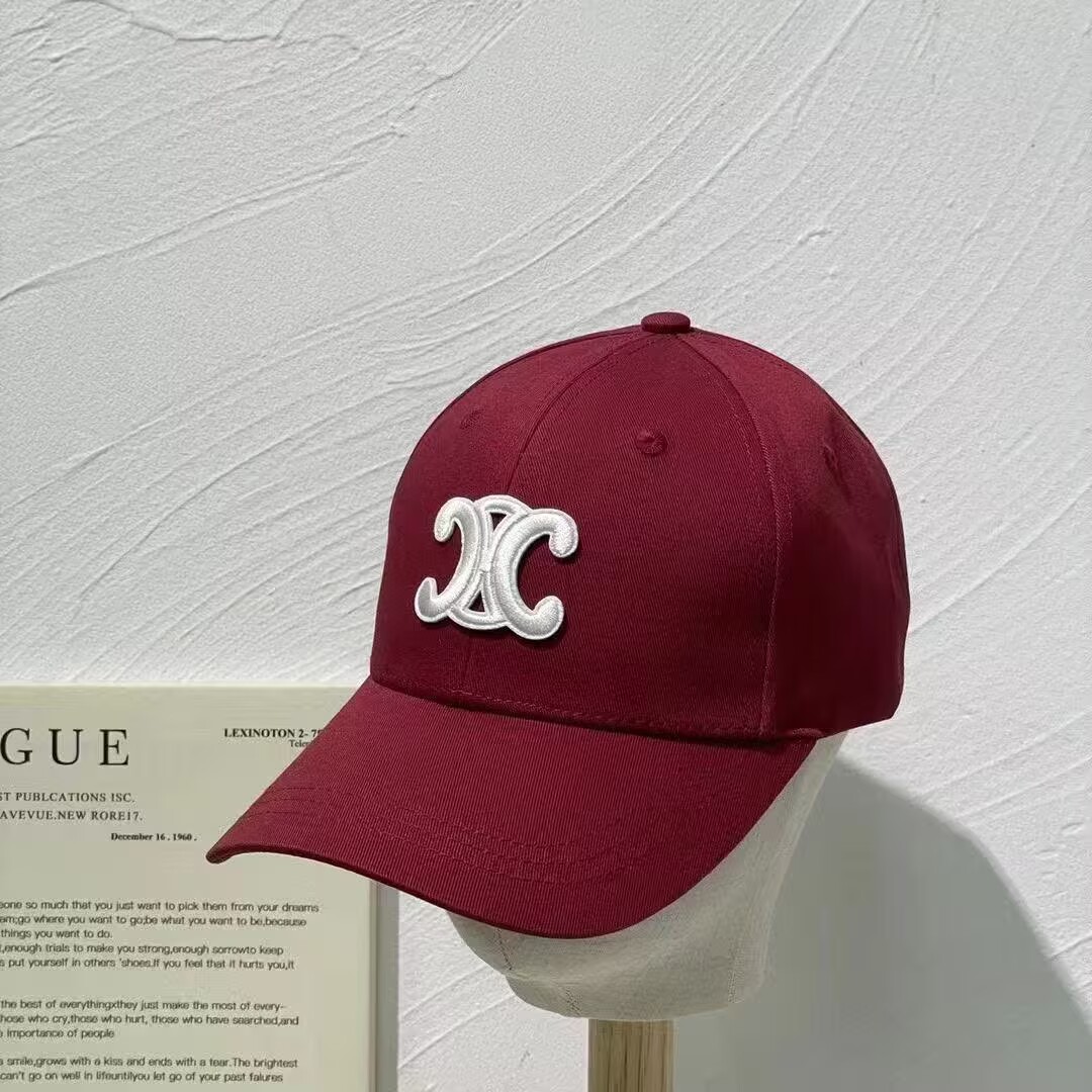 Celine Top Quality Hat CE53021 Burgundy