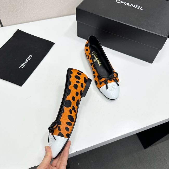 Chanel Ballet flats Lambskin & Mixed Fibers G47163-1