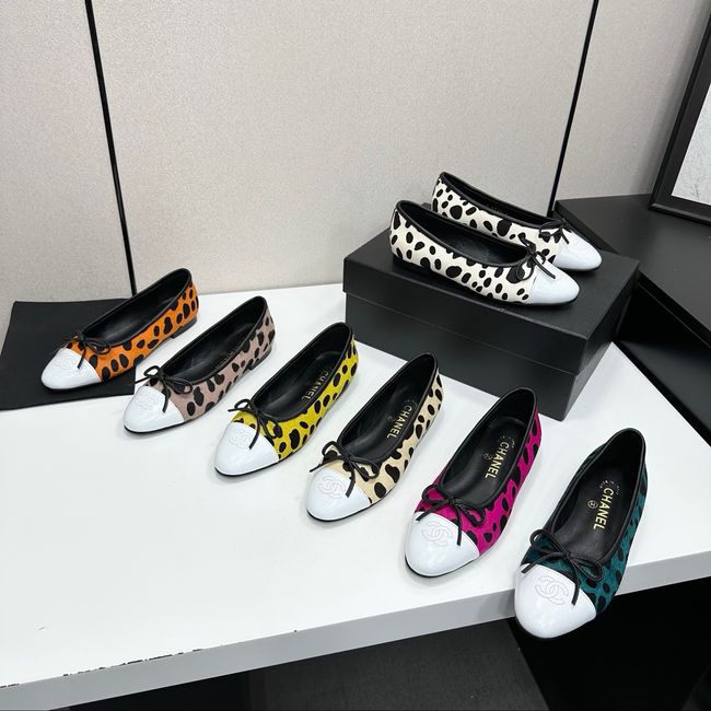 Chanel Ballet flats Lambskin & Mixed Fibers G47163-1