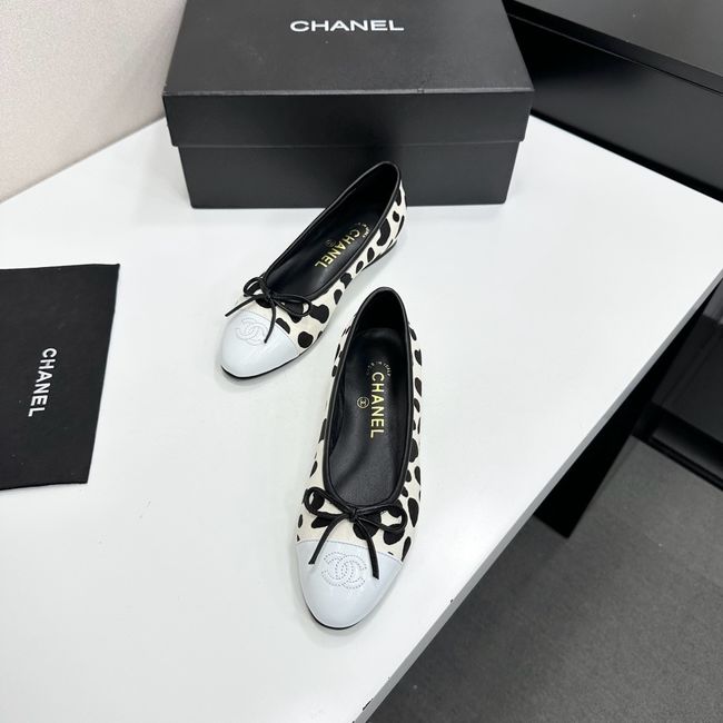 Chanel Ballet flats Lambskin & Mixed Fibers G47163-3