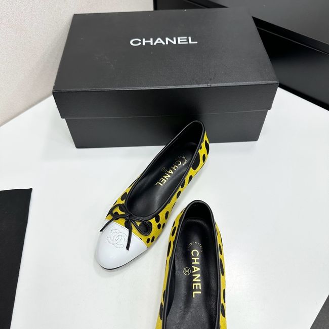 Chanel Ballet flats Lambskin & Mixed Fibers G47163-4