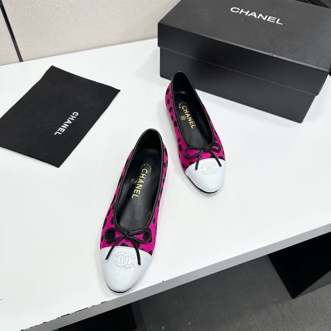 Chanel Ballet flats Lambskin & Mixed Fibers G47163-6