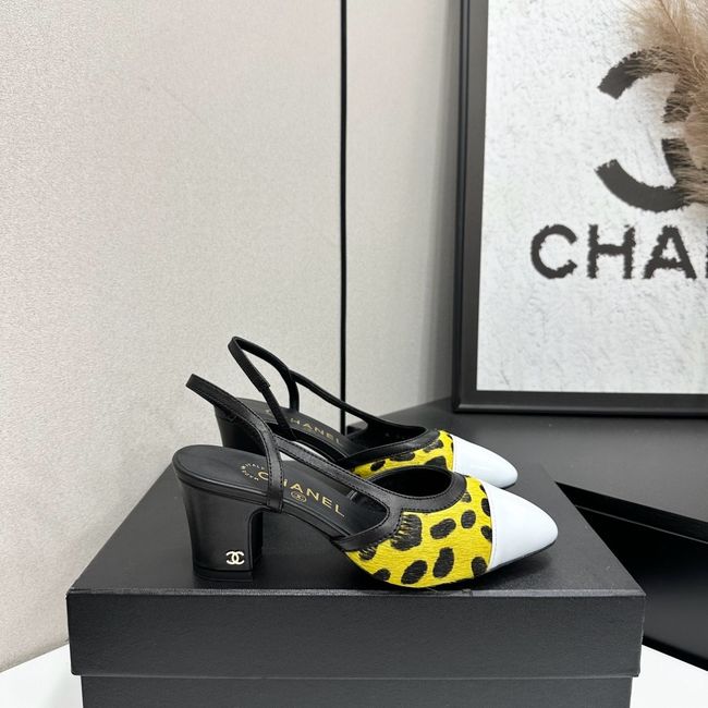 Chanel Slingbacks Lambskin & Mixed Fibers 65MM G31318-2