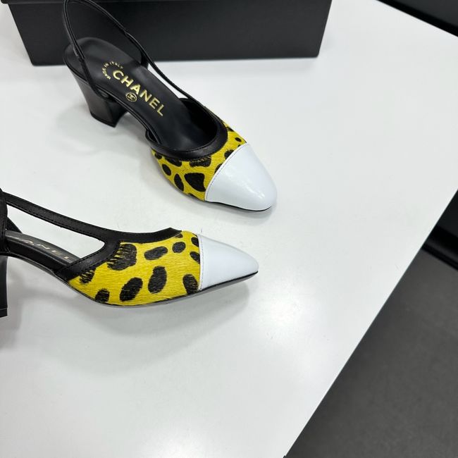 Chanel Slingbacks Lambskin & Mixed Fibers 65MM G31318-2