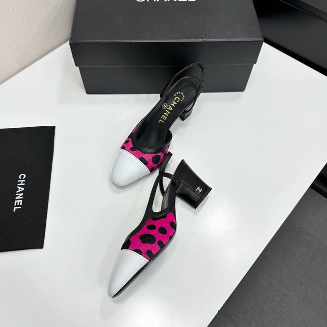 Chanel Slingbacks Lambskin & Mixed Fibers 65MM G31318-4
