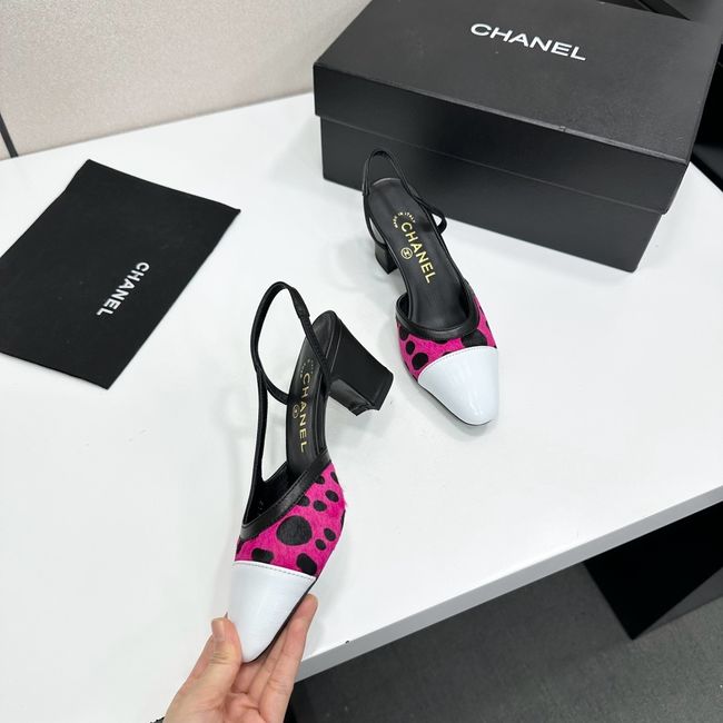 Chanel Slingbacks Lambskin & Mixed Fibers 65MM G31318-4